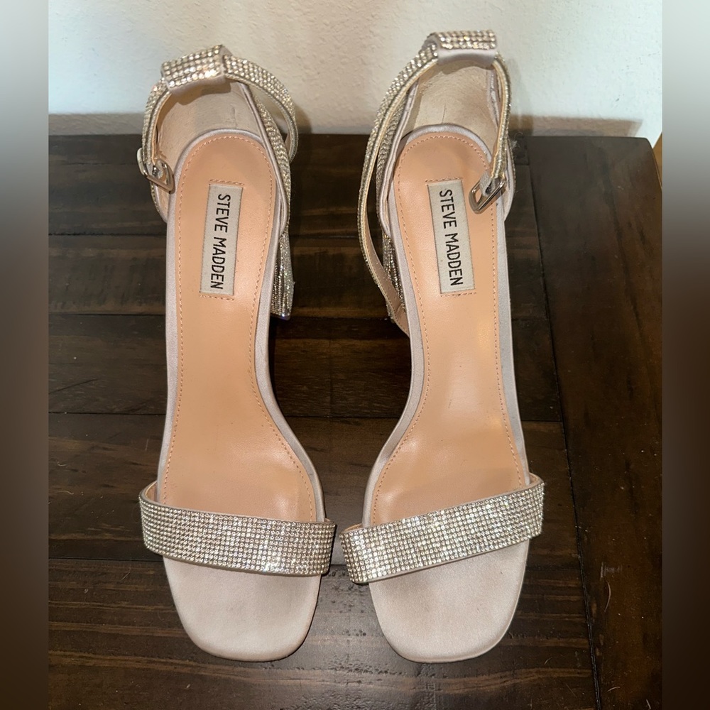 Steve Madden Gigi Ankle Strap Sandal (Women) - Wedding Heels